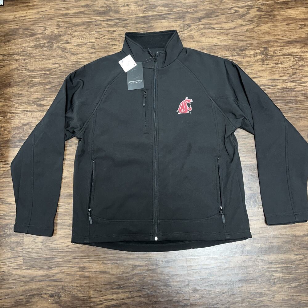 Stormtech Washington State Cougars Teflon Waterproof Fleece Jacket Size 2XL